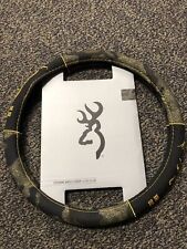Browning Camo Rubber And Neoprene Steering Wheel Cover 15 New