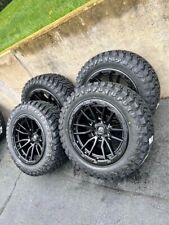 20x10 Fuel Rebel D679 Matte Black Wheels Rims Mt Tires Ford F150 Expedition Fx4