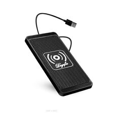 Qi Car Wireless Phone Charger Pad Fast Charge Mat 10w For Apple Iphone Samsung