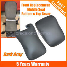 Front Middle Seat Cover Dark Gray Fits 1999-2006 Chevy Silverado 1500 Work Truck