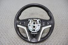 12-15 Chevy Camaro Ss Oem Leather Steering Wheel Black Afj See Photos