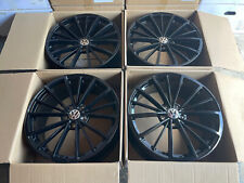 X4 19 Clubsport Alloy Wheels Black Scottsdale Gti Mk7mk7.5 Mk8 Caddy Rims 5x112