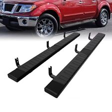 6 Step Nerf Bars Side Running Boards For 2005-2024 Nissan Frontier Crew Cab