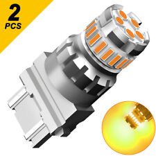 Auxito 2pcs 3157 Led Turn Signal Light Bulbs Canbus 3156 Anti Hyper Flash Amber