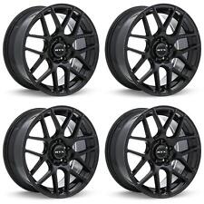 New Set Of 4 Wheels 17in Gloss Black Fits Acura Buick Cadillac Chevrolet 082761