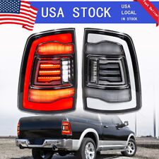 Led Clear Tail Lights For Dodge Ram 2009 2010 2011-2018 Rear Brake Stop Taillamp