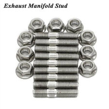 9x For Honda Acura Stainless Exhaust Manifold Stud B D Series Civic Integra V3