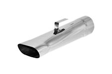 Brand New Polished Stainless Mopar Rectangle Slant Exhaust Tip