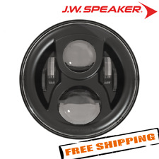 Jw Speaker 0554941 8700 Evolution 2 Dual Burn 7 Led Headlight Black Bezel