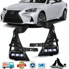 For 2017-2020 Lexus Is200 Is300 Is350 Led Fog Lights Driving Front Lamps Pair