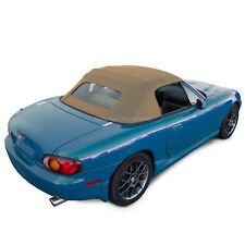 Miata Convertible Top 1990-2005 Light Tan Cabrio Non-zip Heated Glass Window