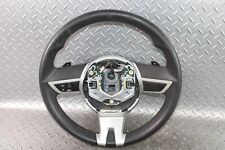 10-15 Camaro Black Rubber Driver Column Steering Wheel W Controls Oem