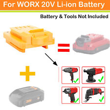 New Battery Adapter For Worx 20v Li-ion Battery To For Craftsman 20v Power Tools