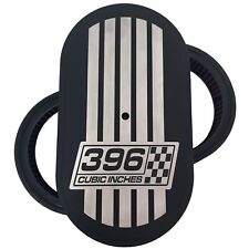 Big Block Chevy 396 Cubic Inches 15 Oval Air Cleaner Black Die-cast Aluminum