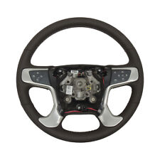 84483753 Steering Wheel Assembly Brown Leather Axiom Trim Sierra 15-19 Sierra Hd