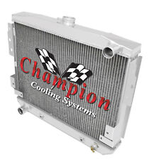 3 Row Western Champion Radiator For 1977 1978 Ford Mustang Ii V8 Engine