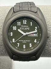 Armitron Escape Esc507 New Battery Military Green Dial 165ft Wr 38mm 7 Watch U