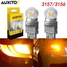 Auxito 3157 3156 Amber Yellow Led Turn Signal Parking Light Bulbs Error Free Hus