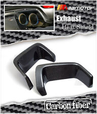 Carbon Fiber Rear Bumper Exhaust Heat Shield Fits 2008-14 Subaru Wrx Sti Grb Gvb