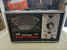 Vintage Sears Craftsman Engine Analyzer Solid State Electronic Untested Incomple