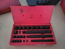 Snap-on A157c Standard Bushing Driver Set Wpb20 Case-preowned Excellent Cond.