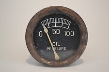 Vintage Stewart Warner Oil Pressure Gauge