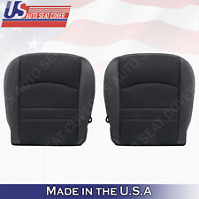 2013-2018 For Dodge Ram 1500 Sport- Bottoms Clothleather Seat Cover Black
