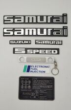 Suzuki Samurai Emblems 3m Tape X7 And Keychain