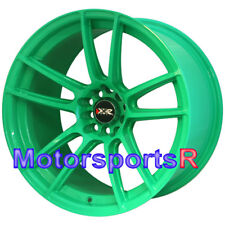 Xxr 969 R Wasabi Green 18x10.25 20 Rims Wheels Concave 5x114.3 5x4.5 Hellaflush