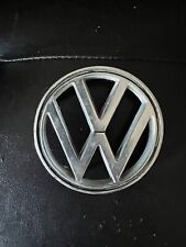 Vintage 1965-1970 Vw Beetle Hood Aluminum Emblem Logo Badge