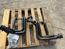 2- 69230 Hedman Long Tube Painted Street Headers For 67-91 Chevy Gmc Sbc Pickup