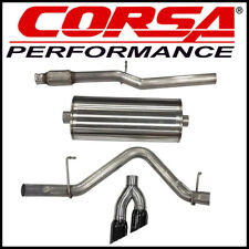 Corsa 3 Cat-back Exhaust System Fits 19-23 Silverado Sierra 1500 5.3l 147.5 Wb