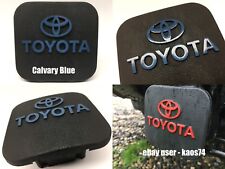 Toyota Tundra Trailer Hitch Plug Cover Decal - Cavalry Blue