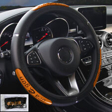 Car Microfiber Leather Steering Wheel Cover 38cm15 Universal Accessories
