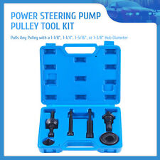 Omt 7pc Power Steering Pump Pulley Remover Installer Tool Set For Ford Gm More