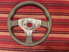 Dino Raid Steering Wheel 340mm - Made In Italy - 3 Spoke - Beige - New Old Stock