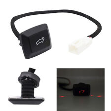 12v Red Led Tailgate Switch Trunk Open Button Universal Fit For Car Suv Off-road