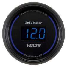 Autometer 6993 Cobalt Digital Voltmeter 2-116 18v Digital Black Dial W