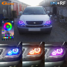 For Lexus Rx 300 Rx300 Toyota Harrier Multi Color Rgb Led Angel Eyes Halo Rings