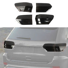 Blackened Rear Tail Light Lamp Guard Trim Cover For Jeep Grand Cherokee 2014-20