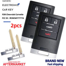 2 Smart Remote Key Fob For Chevrolet Corvette 2005 2006 2007-2013 M3n5wy7777a