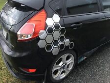 Car Hexagon Design Jdm Cool Car Decal Funny Decal Artistic