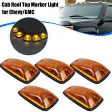 Led Cab Roof Parking Marker Clearance Lights 5 Piece Kit For Chevy Gmc Truck