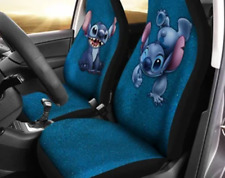 Cute Stitch Love Lilo And Stitch Ohana Car Seat Covers