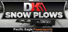 Dk2 Elite 84 X 22 T-frame Snow Plow Kit W Actuator And Wireless Remote