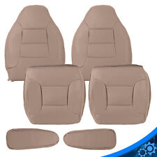 Front Bottomtoparmrest Seat Covers For 1992-1996 92-96 Ford Bronco 2wd 4x4 Tan
