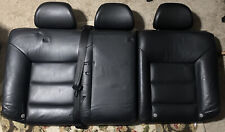 Mk4 Vw Jetta Golf Rear Leather Black Bench Back Rest Seats Factory Headrests