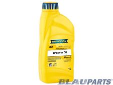 Ravenol Break-in Motor Oil Sae 30w 1l High Zinc Zddp Conventional Blend