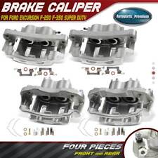 Front Rear Set Of 4 Brake Calipers For Ford 2000-2004 F-250 F-350 Super Duty