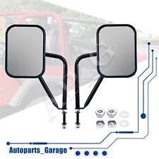 Door Hinge Reflective Mirrors For 1987-2022 Almost All Jeep Wrangler Shake-proof